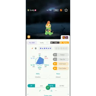 Shiny Scrafty（6IV Battle build） – Great for Pokemon Champions - FAST DELIVERY