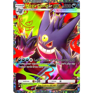 [ENG] Any 2 Star Card x3 | Mega Manectric | Mega Gengar | Mega Scizor | Mega Charizard X | Mega Slowbro