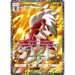 [All language] 2 Star Lycanroc EX Full Art  - C1