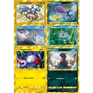 [Gold Frame] Any 1-diamond Gold border cards | Deino | Magnemite | Swablu | Tadbulb | Frigibax | Froakie | Hitmontop | Glimmet