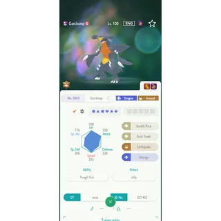 Garchomp  – Great for Pokemon Champions - FAST DELIVERY
