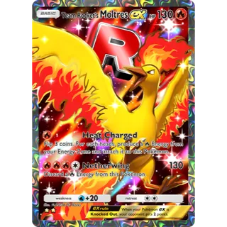 [All language] 2 Star Team Rockets Moltres ex Full Art  - B4a  | POKEMON TCG POCKET