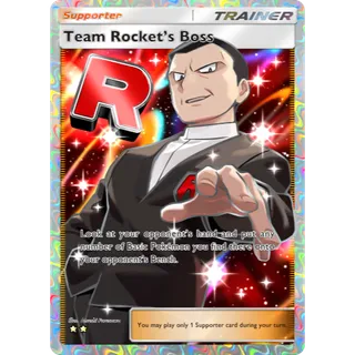 Any 2-Star cards * 2 丨 Team Rockets Moltres/Articuno/Zapdos/Slowking/Weezing/Raticate/Researcher/Master Plan/Boss
