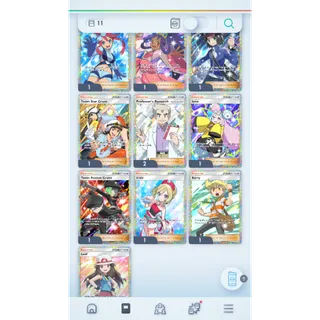 [ENG] [EN] [All English Cards] FA Professor Research Oak*2+FA Irida*1+FA Leaf*1+3-Star Arceus*2[Global]5000+ Pack Houralass 