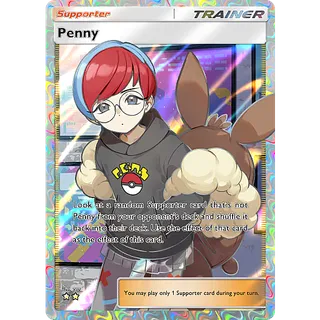 [ENG/CHT/JP]2 Stars Penny Full Art B2a ⭐⭐ Pokemon TCG Pocket
