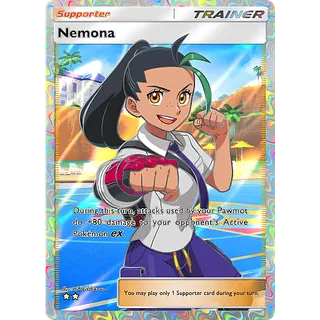 [ENG/CHT/JP]2 Stars Nemona Full Art ⭐⭐ Pokemon TCG Pocket