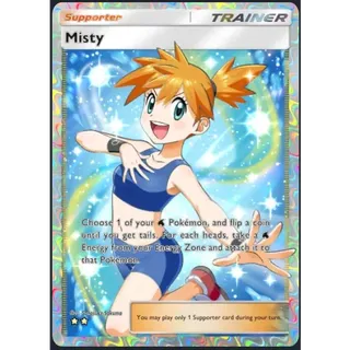 [ENG/CHT/JP]2 Stars Misty Full Art ⭐⭐ Pokemon TCG Pocket