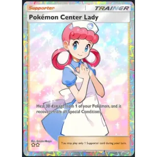 [ENG/CHT/JP]2 Stars Pokémon Center Lady Full Art ⭐⭐ Pokemon TCG Pocket