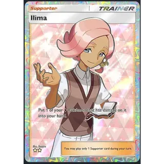 [ENG/CHT/JP]2 Stars Ilima Full Art ⭐⭐ Pokemon TCG Pocket