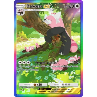 [All language] 2 Star Bewear EX Rainbow Art  - C1