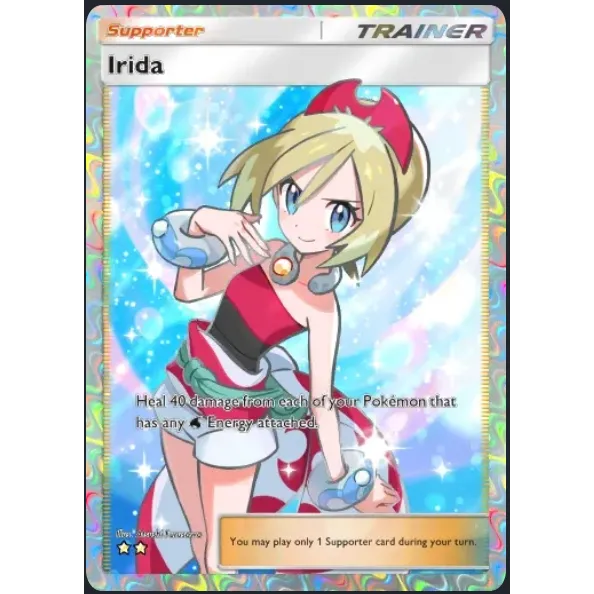 irida pokemon card full art 2022 Sword & Shield Astral Radiance #204/189 Secret Rare  Burbank Cards shuffle your deck POKMON CARD GAME s10P 083/067