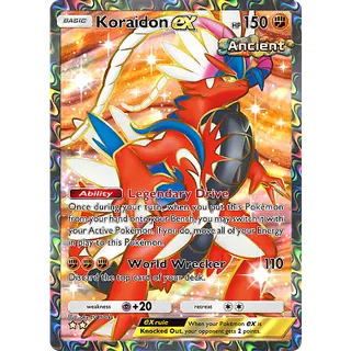 [ENG/JP/CHT/GER/FRA/SPA/POR/ITA/KR] 2 Star Koraidon Full Art ⭐️⭐️ - B3a [All language] Pokemon TCG Pocket