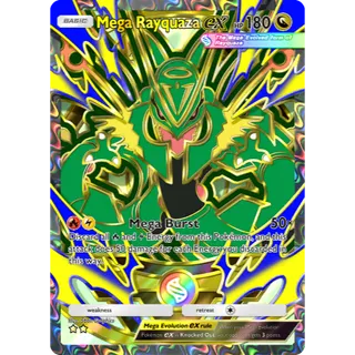 [All language] 2 Star Mega Rayquaza ex Full Art  - B4b