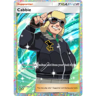 [ENG/CHT/JP]2 Stars Cabbie Full Art ⭐⭐ Pokemon TCG Pocket