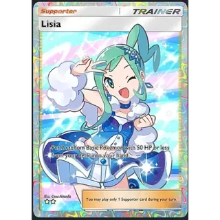 [ENG/CHT/JP]2 Stars Lisia Full Art ⭐⭐ Pokemon TCG Pocket