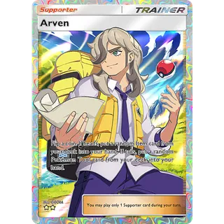 [ENG/CHT/JP]2 Stars Arven Full Art ⭐⭐ Pokemon TCG Pocket