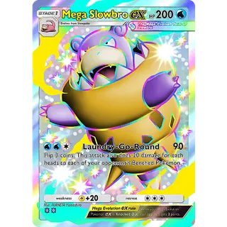 [ENG/CHT/JP]TWO STARS SHINY Mega Slowbro EX ⭐⭐ POKEMON TCG POCKET