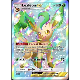 [ENG/CHT/JP]TWO STARS SHINY Leafeon ⭐⭐ POKEMON TCG POCKET