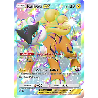 [ENG/CHT/JP]TWO STARS SHINY Raikou ⭐⭐ POKEMON TCG POCKET