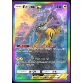 [ENG/CHT/JP]2 Stars Raikou ex Full Art/Rainbow Art ⭐⭐ Pokemon TCG Pocket