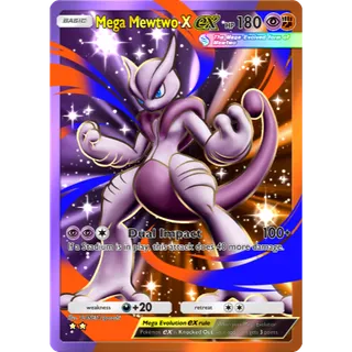 [All language] 2 Star Mega Mewtwo X EX Full Art  - C1