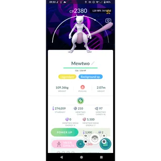 EXCLUSIVE DNA BACKGROUND MEWTWO