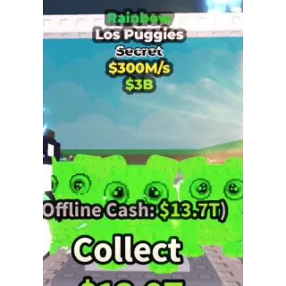 Los Puggies Rainbow 300ms