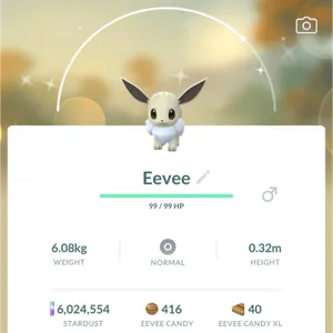 Shiny Eevee 20k Trade