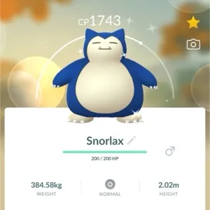 Pokémon Go - ✨Shiny Snorlax✨ 1 Mil Trade
