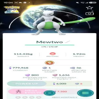 Shiny Mewtwo - 2026 BG