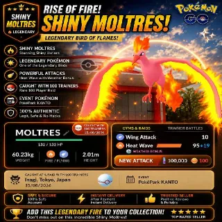 Shiny Moltres- 2026