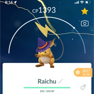 RARE 2017 raichu event