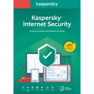 KASPERSKY INTERNET SECURITY 1 PC / 1 YEAR