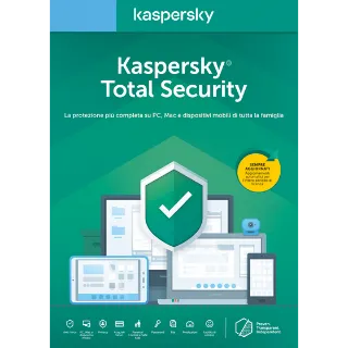 KASPERSKY TOTAL SECURITY 1 PC / 1 YEAR