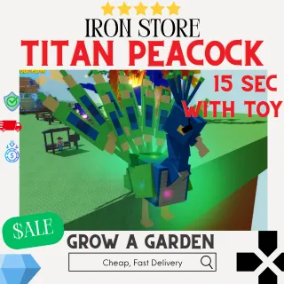 Titanic Nightmare Peacock 15s With toy