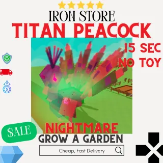 Titan Nightmare Peacock CD 15s 80kg+