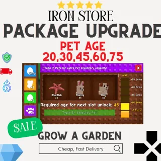 Grow a Garden Package Upgrade