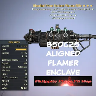 b5025 enclave aligned flamer rifle 