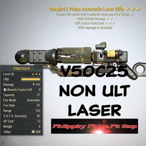 v5025 non ult laser