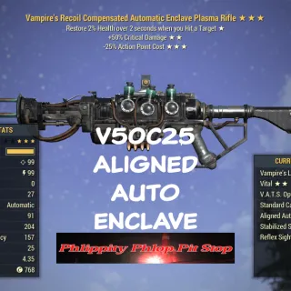 v5025 enclave aligned auto rifle