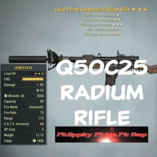 q50c25 radium rifle