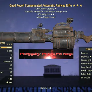 x2 Tradeable QE90 Railway Rifle Pair