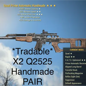 x2 Q2525 HM Tradeable