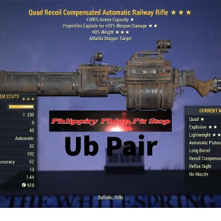 x2 Tradeable QE90 Railway Rifle Pair