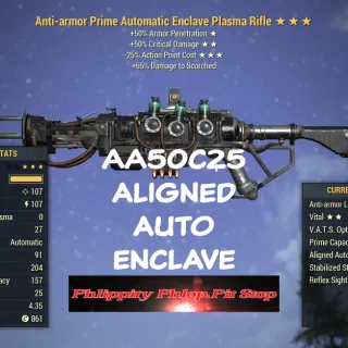aa5025 enclave aligned auto rifle