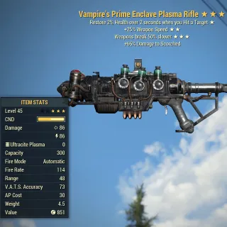 V2550bs Enclave Aligned Flamer Rifle