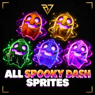 All Spooky Dash Sprites (LVL 5)