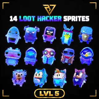 All New Loot Hacker Sprites (LVL 5)