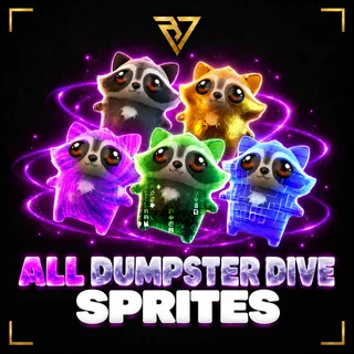 All Dumpster Dive Sprites (LVL 5)