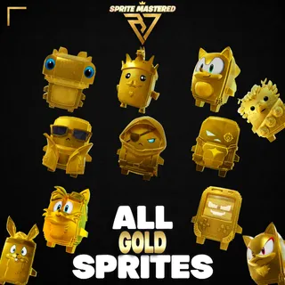 All Gold Sprites / Level 5 - Mastered